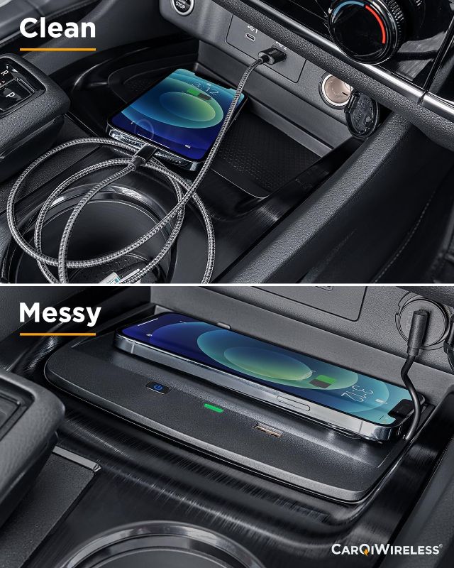 Photo 1 of CarQiWireless Wireless Charger for Nissan Rogue 2021-2024, for Nissan Rogue Accessories 2021-2024,Car Wireless Charger Pad Center Console Organizer for Nissan Rogue Accessories 2024 2023 2022 2021