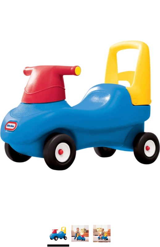 Photo 1 of Brand: Little Tikes
4.5 4.5 out of 5 stars 4,741
Little Tikes Push and Ride Racer – (Amazon Exclusive), 22"L x 10"W x 17"H with screws