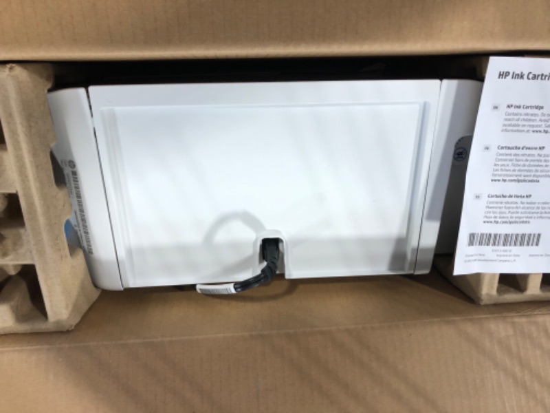 Photo 1 of HP DeskJet 2755 Wireless All-in-One Printer | Mobile Print, Scan & Copy | HP Instant Ink Ready (3XV17A) (Renewed)