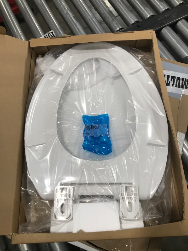 Photo 3 of (BOX 2-3 OF 4) American Standard 607CA001.020 Colony 3 Two-Piece Toilet with Slow-Close Seat and Wax Ring, Elongated Front, Standard Height, White, 1.28 gpf Standard Height Elongated Tank + Bowl + Seat + Wax Ring (BOX 2-3 OF 4)