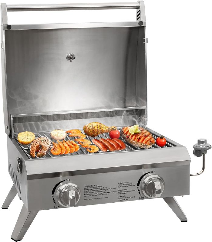 Photo 1 of 20 in Portable Tabletop Gas Grill