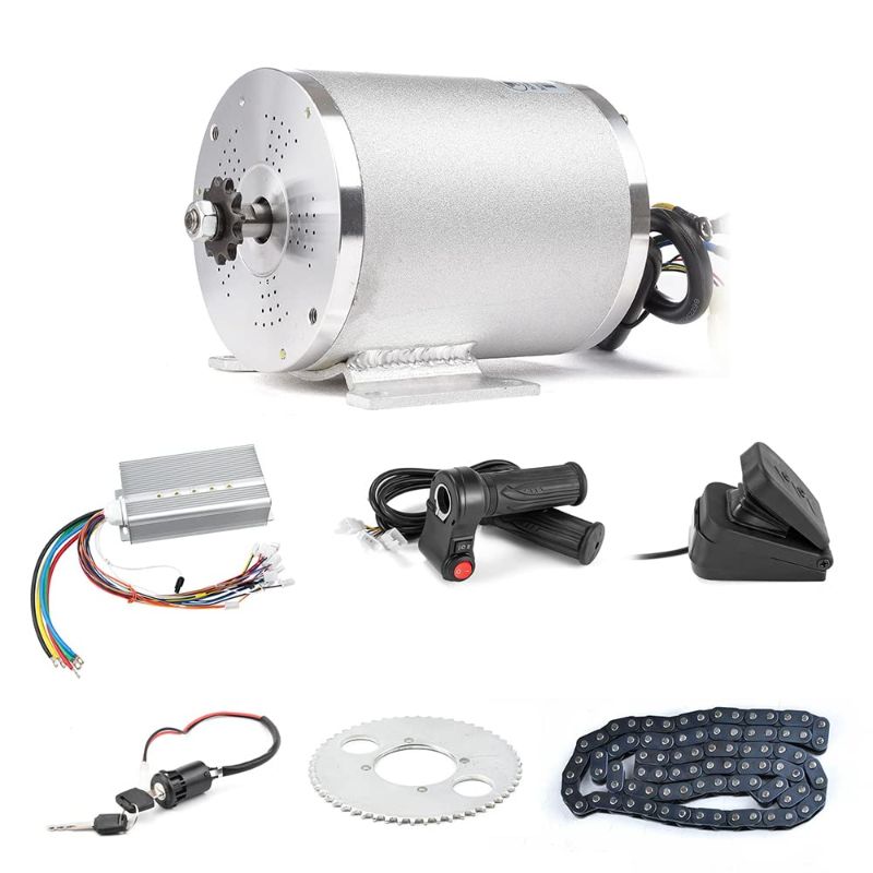 Photo 1 of 72V 3000W BLDC Brushless Motor Kit with 24 Mosfet 50A Controller, Throttle - For Electric Scooter, E Bike, Motorcycle DIY Conversion
