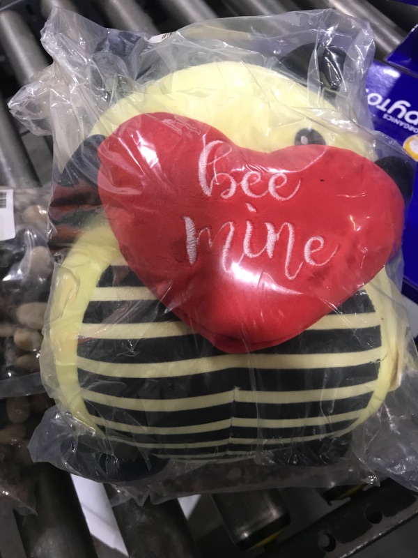 Photo 1 of Bee Mine 10" Stuffed Animal Gifts - Valentines Day Stuffed Animals - Girlfriend Gifts - Valentine's Gift for Her - Cute Funny Vday Gifts for Boyfriend and Girlfriend
