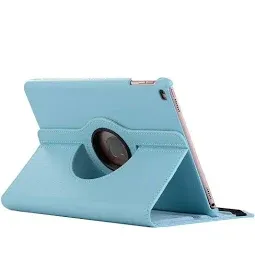 Photo 1 of [Rotating] Case for iPad Mini 5 (2019) / Mini 4 (2015), 360 Degree Stand [Auto Sleep/Wake] Folio Leather Smart Cover (Hot Pink) iPad Mini 4 / Mini 5 Hot Pink