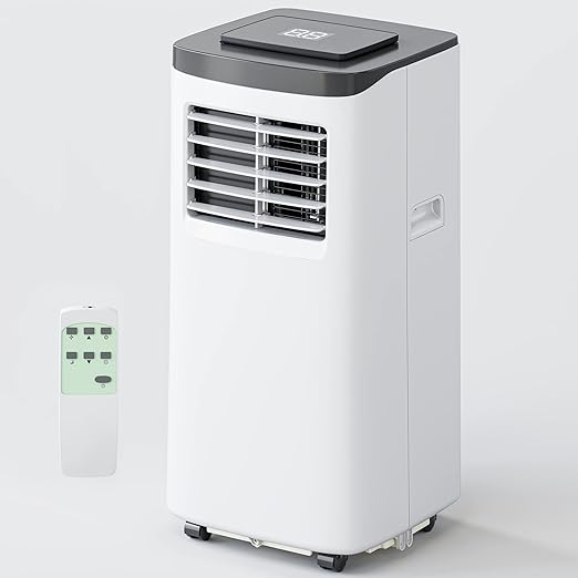 Photo 1 of 10000BTU Portable Air Conditioners - Portable AC Unit with Built-in Dehumidifier Fan Mode for Room up to 350 sq.ft. - Room Air Conditioner with 24H Timer & Remote Control Window Mount Kit