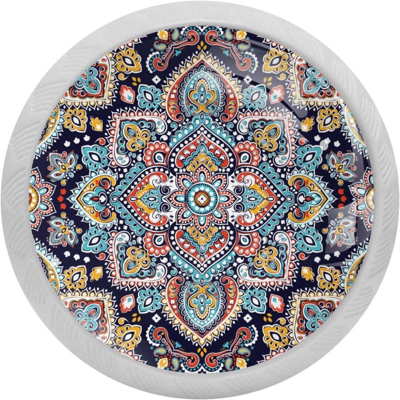 Photo 1 of Bohemia Hippie Mandala Floral table mats