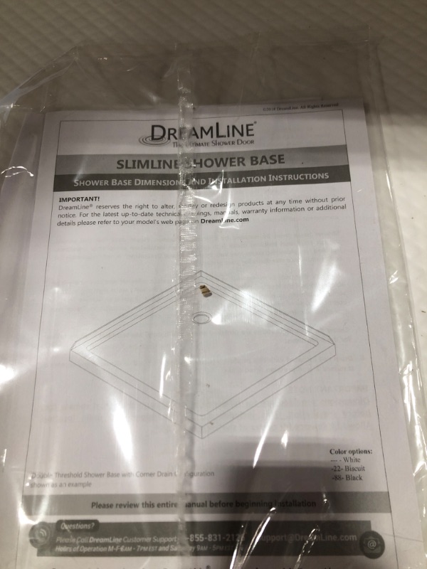 Photo 2 of 
Let us show you why a DreamLine shower base is right for your project.
The SlimLine low profile shower base by DreamLine is reviewed by Erin Lizardo
White
Alternate View
Alternate View
Alternate View
Alternate View
Alternate View
Let us show you why a Dr