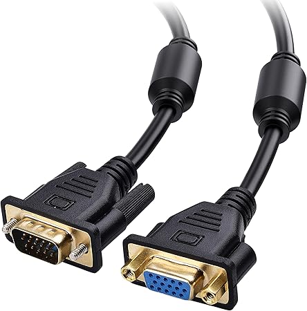 Photo 1 of 
Cable Matters VGA Extension Cable (VGA Cable Male to Female) - 10 Feet, Not Regular VGA Cable
