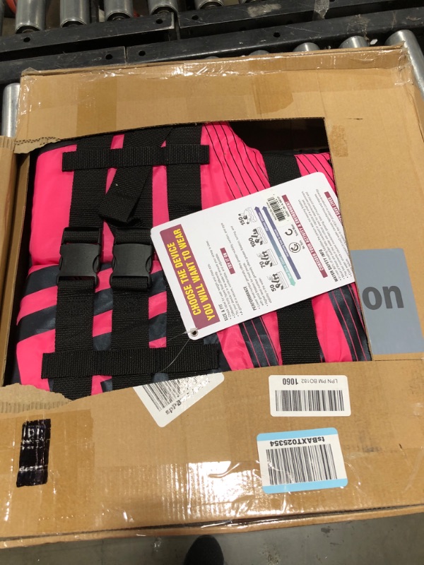 Photo 1 of Airhead Trend Life Jacket, Coast Guard Approved, Men's, Women's and Youth Sizes Life Jacket Xx-large/3x-large Pink