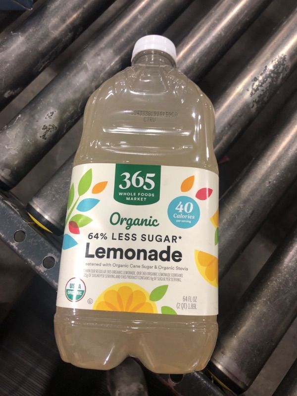 Photo 1 of 365 by Whole Foods Market, Organic Light Lemonade, 64 Fl Oz Light Lemonade 64 Fl Oz (Pack of 1)