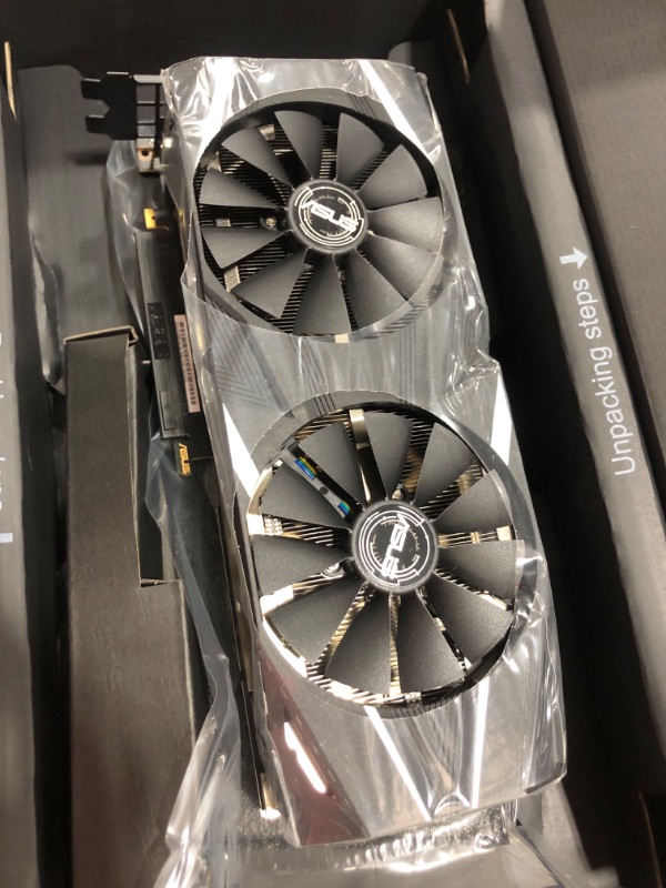 Photo 2 of ASUS GeForce® RTX 2080 O8G Dual-fan OC Edition GDDR6 HDMI DP 1.4 USB Type-C graphics card (DUAL-RTX2080-O8G ) DUAL OC