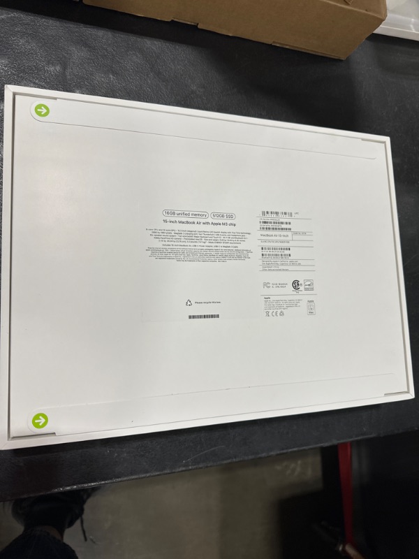 Photo 1 of Apple 2024 MacBook Air 15-inch Laptop with M3 chip: 15.3-inch Liquid Retina Display, 16GB Unified Memory, 512GB SSD Storage, Backlit Keyboard, Touch ID; Silver 16GB RAM 512GB Silver Without AppleCare+ (3 Years)