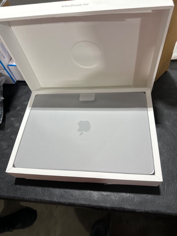 Photo 5 of Apple 2024 MacBook Air 15-inch Laptop with M3 chip: 15.3-inch Liquid Retina Display, 16GB Unified Memory, 512GB SSD Storage, Backlit Keyboard, Touch ID; Space Gray 16GB RAM 512GB Space Gray 