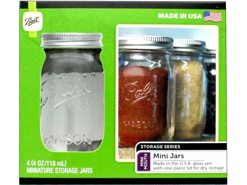 Photo 1 of  Mini Ball Jar Mini 118ML 6X4EA
