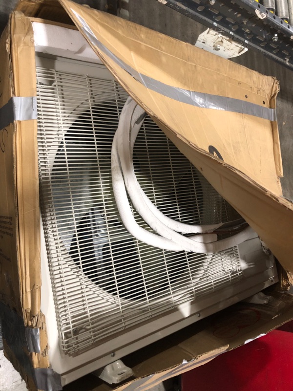 Photo 2 of 24,000 BTUs Split Air Conditioner, Split AC/Heating System 23 SEER, 208/230V, Split-System Air Conditioner Inverter Cools Rooms 1500 Sq.Ft, Wall Mount Ductless Split A/C with Installation Kit