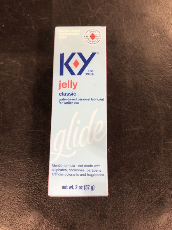 Photo 1 of K-Y Jelly Personal Lubricant (2oz), Premium Water Based Lube For Men, Women & Couples 2 Ounce