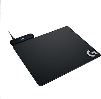 Photo 1 of Logitech G POWERPLAY Wireless Charging System for G502 LIGHTSPEED, G502 X PLUS, PRO X Superlight Gaming Mice & more, Wireless Charging Mouse Pad for PC/Mac, in Cloth + Hard Mousepads