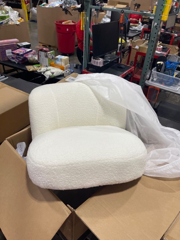 Photo 1 of chair off white