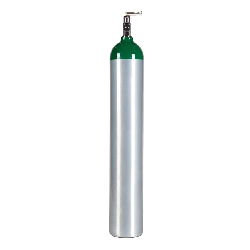 Photo 1 of Medical Oxygen Cylinder with CGA870 Post Valve - E Size 24.1 cf (ME)

