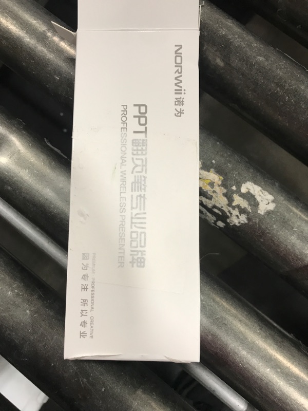 Photo 3 of Norwii Presentation Clicker Long Range, Rechargeable Presentation with Green Laser Pointer Clicker for PowerPoint Presentation, Remote Pointer Presenter, N95 (Grey with Green Laser) Grey-green laser