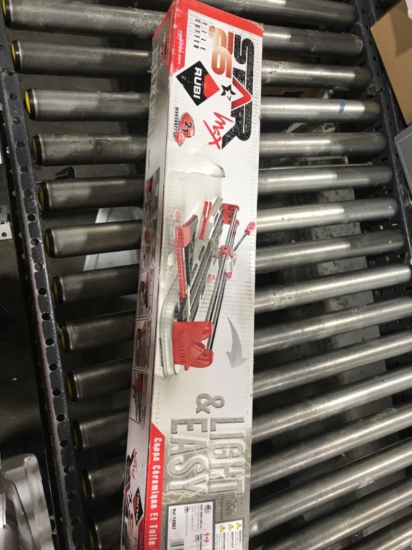 Photo 3 of 26 in. Star Max Tile Cutter
