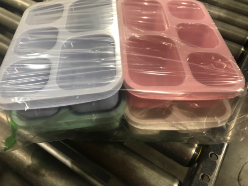 Photo 1 of 4 pack food service trays - lunch trays 