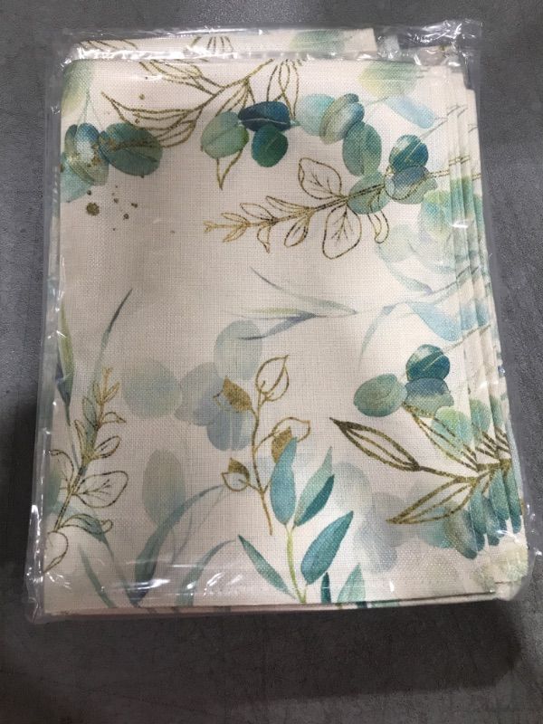 Photo 1 of Artoid Mode Eucalyptus Summer Placemats Set of 6