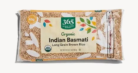 Photo 1 of 365 Whole Foods Market Organic Brown Basmati Indian Rice, 32 oz (Pack of 2)