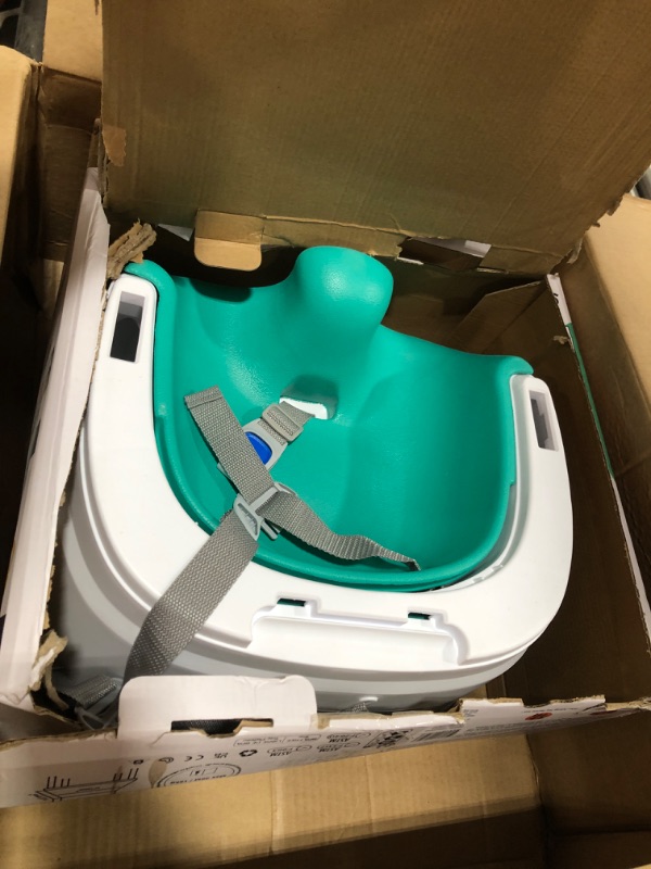 Photo 2 of Baby Einstein Dine & Discover Multi-Use Booster Feeding & Floor Activity Seat with Self-Storing Tray
