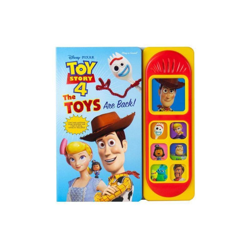 Photo 1 of  Disney Pixar Toy Story 4 - the Toys Are Back! Little Sound Book (Board Book) 