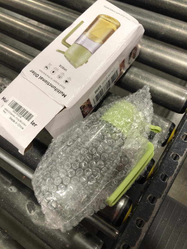 Photo 1 of  Oil Dispenser for Kitchen, 2 in 1 Oil Dispenser and Oil Sprayer, 16.5oz/470ML Oil Dispenser Bottle Spray and Pour with Brush for Air Fryer, Kitchen, Salad, Frying, BBQ 