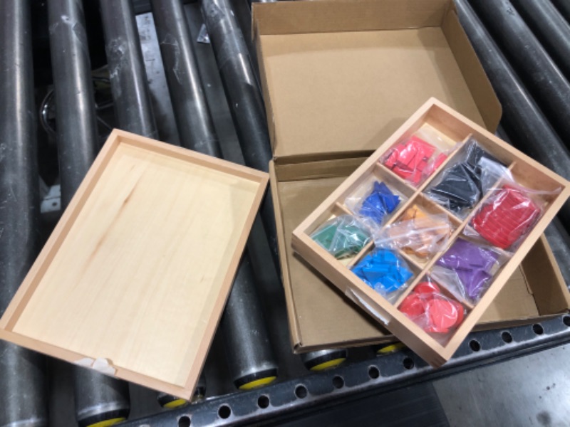Photo 1 of Elite Montessori Basic Wooden Grammar Symbols with Box