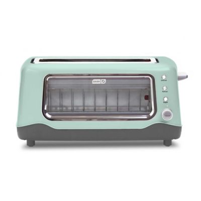 Photo 1 of  Dash Clear View Toaster - Aqua 