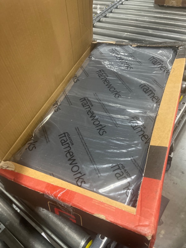 Photo 1 of Gator Frameworks Adjustable X-Frame Style Keyboard Bench; (GFW-KEY-BNCH-1) , Black