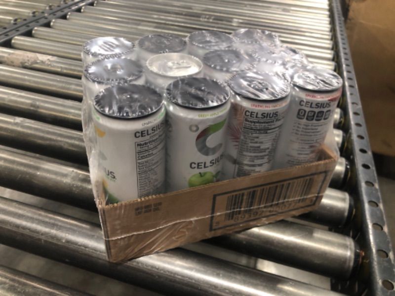 Photo 1 of  CELSIUS Assorted Flavors Official Variety Pack, Functional Essential Energy Drinks, 12 Fl Oz (Pack of 12) EXP 06 2024