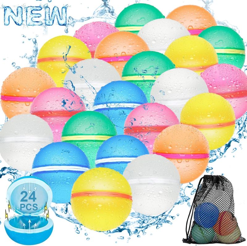 Photo 1 of 12pc Reuseable  Waterballoons 