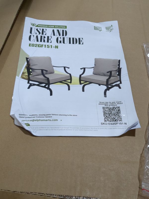 Photo 1 of 2 Patio Motion Chairs