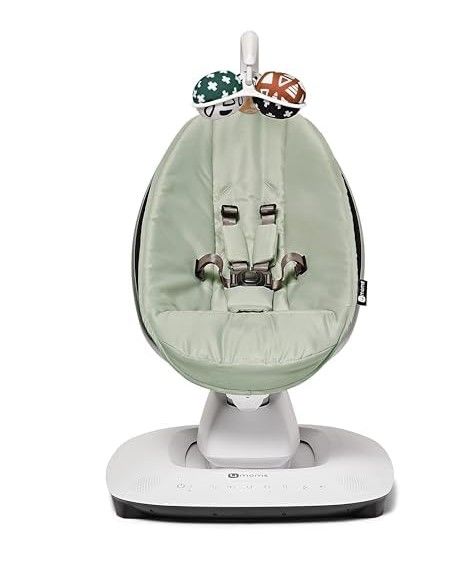 Photo 1 of 4moms MamaRoo Multi-Motion Baby Swing, Bluetooth Enabled with 5 Unique Motions, Sage