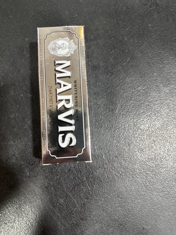 Photo 1 of Marvis Whitening Mint Toothpaste Whitening Mint 1.3 Ounce (Pack of 1)