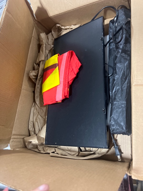 Photo 1 of Buryeah Open Signs Set, 1 Pack Open Themed Flag with Pole Kit, 1 Pack Open Banner with Rope, 1 Electric LED Open Sign for Business Advertising(Red)