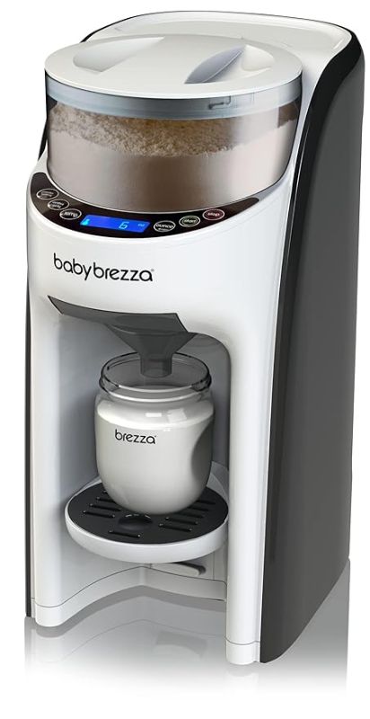 Photo 1 of Baby Brezza Formula Pro Advanced WiFi Formula Dispenser - Automatically Mix a Warm Formula Bottle From Your Phone Instantly – Easily Make Bottle With Automatic Powder Blending Machine, 