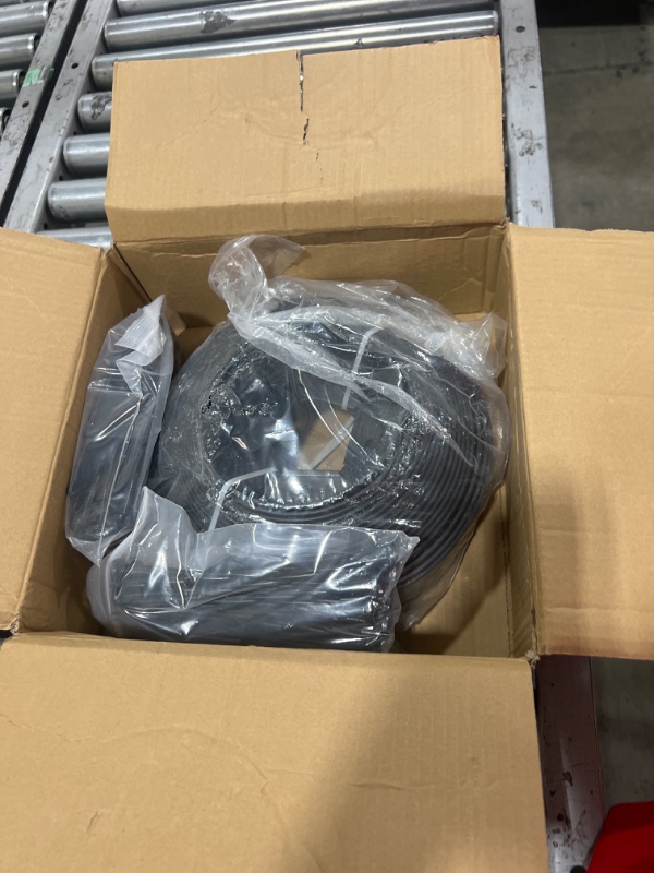 Photo 1 of Landscape Edging Kit Black 40 ft Lawn Edging Include 40 Spikes, Plastic Garden Edging Border for Landscaping, Flower Gardens, Lawn (Black-40ft) 2 inches, 40ft Black