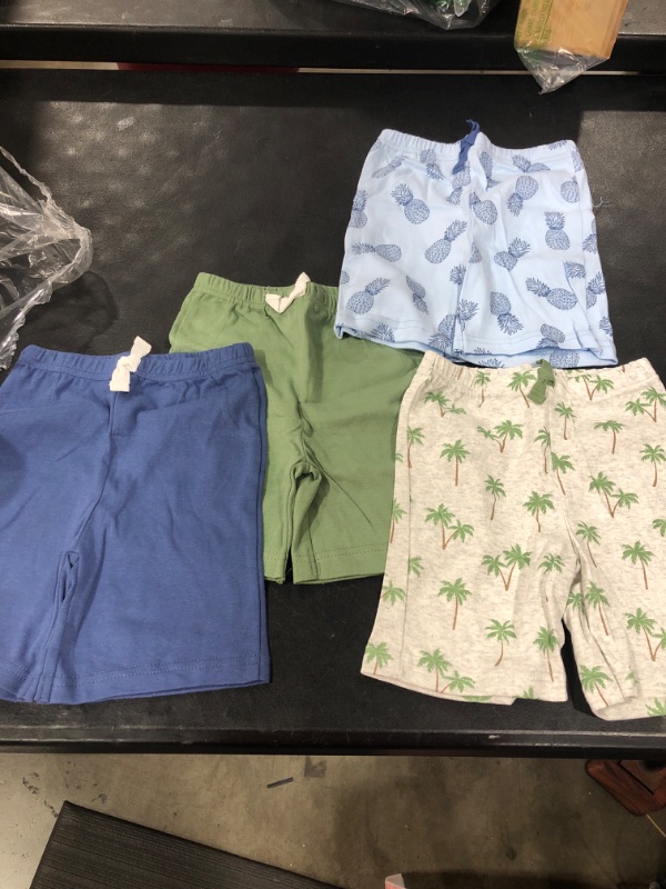 Photo 1 of 24 MONTHS Hudson Baby Boy Shorts Bottoms 4-Pack, Palm Tree