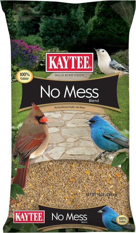 Photo 1 of Kaytee Waste Free Blend Wild Bird Food, 10 Pound 