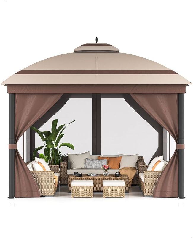 Photo 1 of  DEXSO 12´x 12´Outdoor Gazebo, with Roof16 Main Thrill