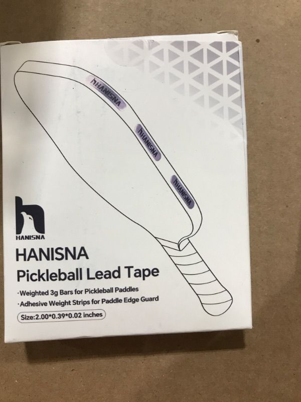 Photo 2 of 20 PCS Pickleball Lead Tape for Pickleball Paddles, Pre-Weighted Tape 3g Bars, Highly Adhesion Pickleball Lead Tape to Increase Spin, Power, Speed, Stability