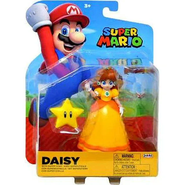Photo 1 of World of Nintendo Super Mario Daisy Action Figure (with Super Star)
