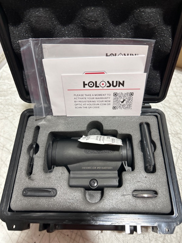 Photo 2 of Holosun HS530C Titanium Solar Micro Sight (Green Circle-Dot Reticle)