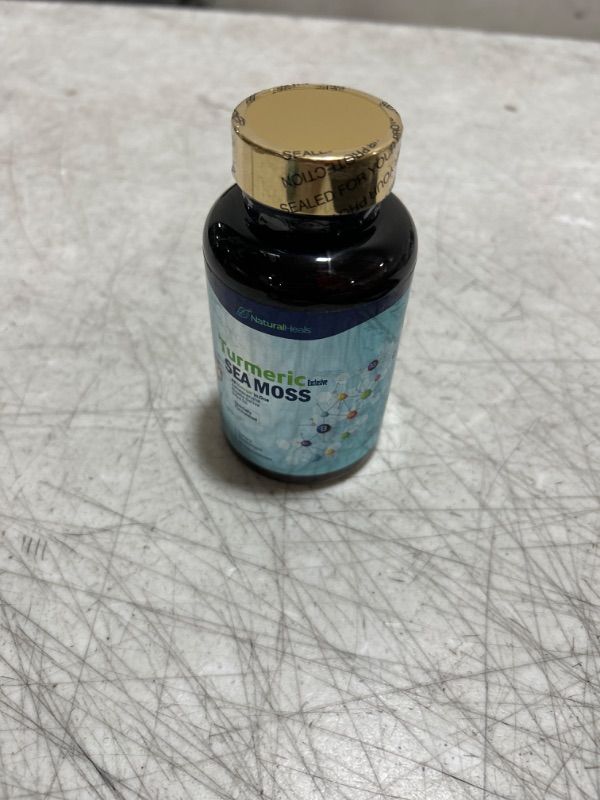 Photo 2 of Sea Moss 3000mg: Black Seed Oil 2000mg Ashwagandha 1000mg Turmeric 1000mg Bladderwrack 1000mg Burdock 1000mg - 60 Capsules Made in USA