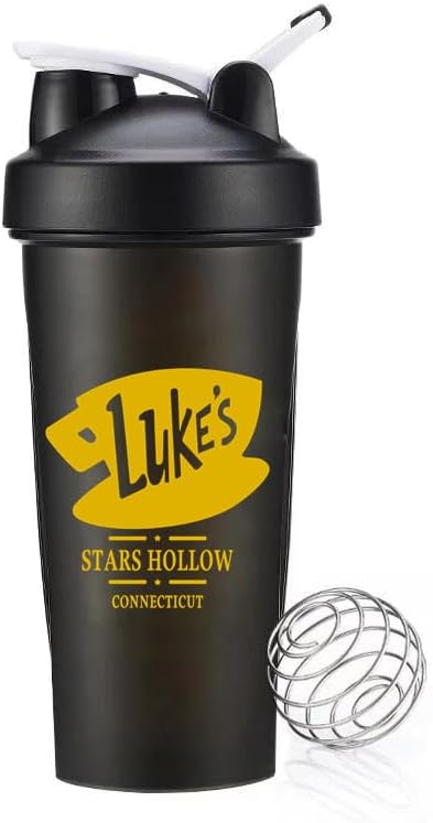 Photo 1 of Generic Luke’s logo Protein Shaker Bottle BPA-Free Shaker 20oz Cups for Protein Shakes and Pre Workout - Dishwasher Safe Workout Bottles - Leak-Proof & Durable Mixer Cup White
